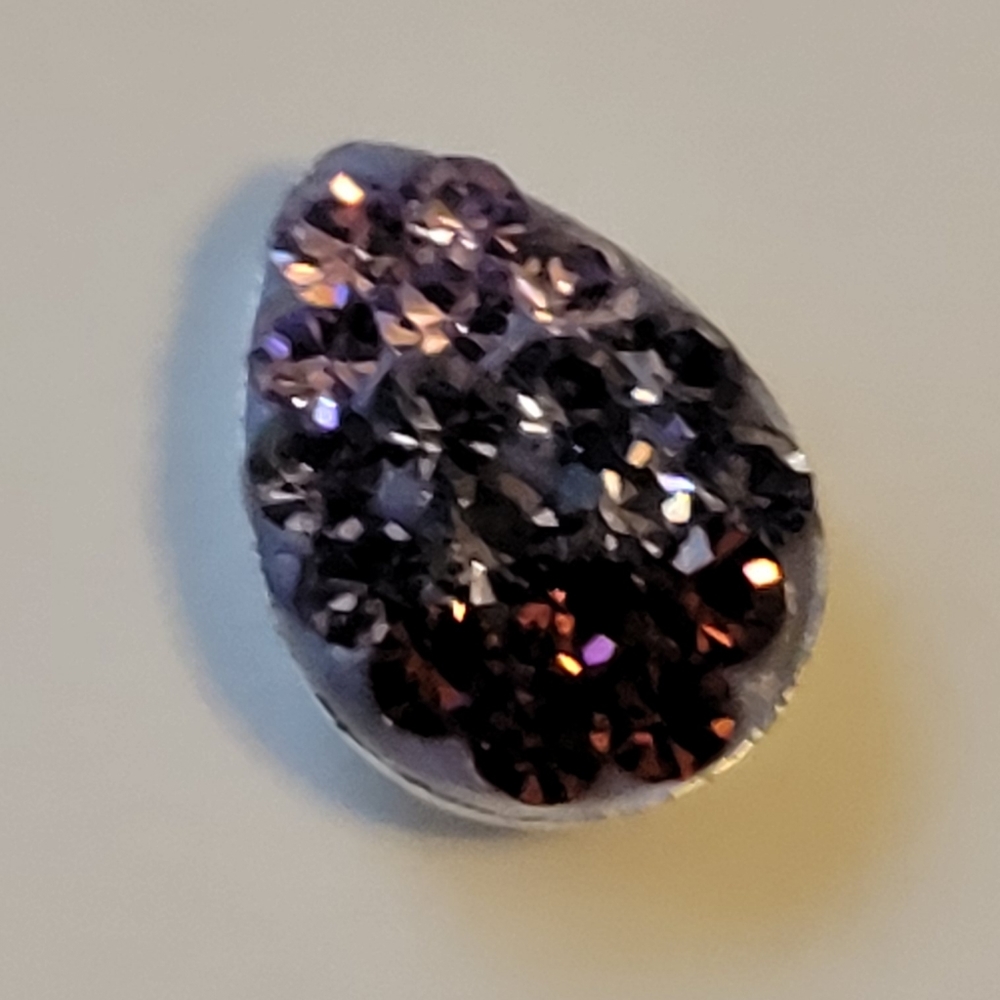 GUC Origami Owl Purple Sparkle Easter Egg Charm 🥚